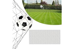 UOQPTY Football Net To Stop Ball Going Over Fence, Soccer Back Stop Net, Weather-Proof Multifunctional Practice Barrier, Football Stop Nets For Garden, Large Nylon Ball Sports Practice Netting