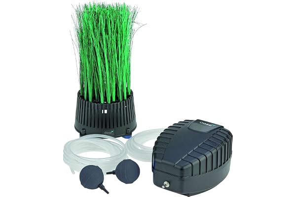 OASE OxyTex 57071 Aérateur de bassin 500 | Aérateur de bassin | oxygénation | pompe de ventilation | médium filtrant, Noir