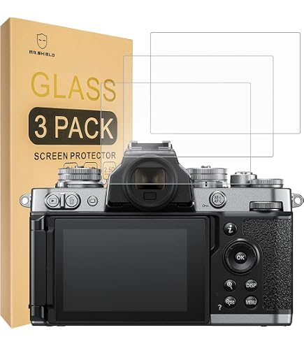 Protection Écran Verre Trempé 9H Pour Nikon ZR – Anti-Rayures, Anti-Empreintes, Haute Transparence | Compatible Avec La Plupart Des Coques - 9