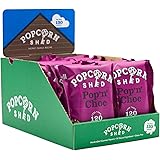 Popcorn Shed Pop N Choc Popcorn Snack Pack, 24g, Pack of 16, Chocolate Caramel Popcorn, Gluten Free, Natural & Vegetarian Lun