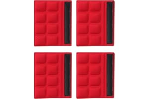 JIPEMTRA 4PCS Helm Kinnpolster Schaumstoff Pad Set Nylon Kinnriemen Polster Ersatz Universal für Radfahren Fahrrad Reiten Racing Motorradhelm