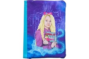 Acariciando Papel Con Historias Funda artesanal mediana de solapa para libros de Luna Lovegood Harry Potter + marcapáginas de regalo, funda de algodón ecológico, acolchada, para adolescentes, Rosa