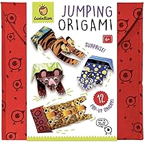 Easy Origami Surprise! - Kit 12 Origami Per Bambini 6+ - Confezione In Panno Morbido - Made In Italy