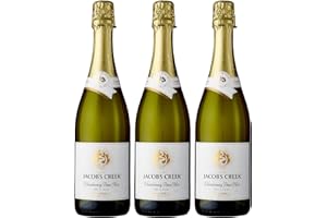 Jacobs Creek Sparkling Chardonnay Pinot Noir Non Vintage, 75 cl, Case of 3