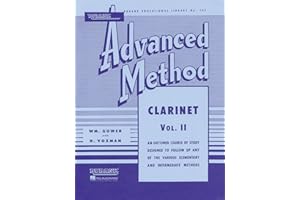 RUBANK PUBLICATIONS Rubank Advanced Method - Clarinet Vol. 2 (Rubank Educational Library)