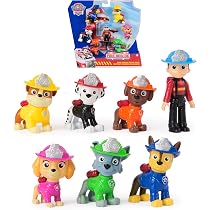 Coffret 7 figurines Pat Patrouille Search & Rescue, jouet détective enfant 3 ans Coffret 7 figurines Pat Patrouille Search & Rescue, jouet détective enfant 3 ans