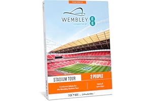 Tick&Box - Gift Box - Wembley Stadium Tour for 2 - Visit The Home of Football - Football Gift - Experience For Three Lions Fans - Unique Experience for a true London souvenir - Valid for 2 years