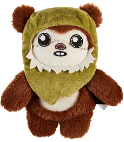 Star Wars Wicket Ewok Plüschtier – 10 Zoll (ca. 25 Cm) Mit Großen Füßen, Disney Parks Edition