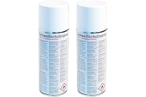 ROTHENBERGER Industrial Schweißschutzspray 2 x 400 ml reinigt Schweißdüsen & verhindert Anhaften Schweißspritzern – silikonfreies Schweiß-Trennspray bietet lückenlosen Schutz beim Schweißen 40600