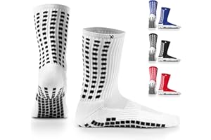 LUX SPORTS LUX Grip Socks Piłka nożna - Skarpety piłkarskie Męskie - Antypoślizgowe - Antypęcherzowe Skarpety piłkarskie dla mężczyzn - Skarpety do koszykówki - Hokej - Siatkówka - Skarpety do jogi