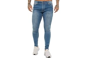 989Zé ENZO Mens Super Skinny Slim Fit Stretch Jeans Denim Pants EZ326 All Waist Sizes UK