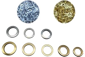 HMH-Shop Fitschenringe Unterlegscheiben Türscharnier Ring Fitschen 9,2 10,2 11,2 12,2 13,2 vermessingt verzinkt Ausgleichsringe Höheneinstellung Zimmertüren Tür (12,2 verzinkt, 25 Stück)