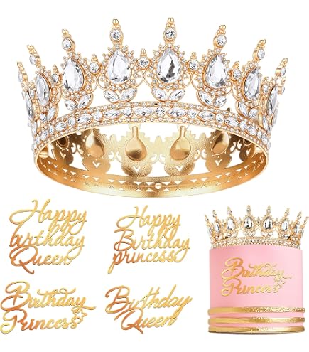 Corona da Principessa per Bambina Tiara Argento con Pietre Rosa 17410 Fiestas Guirca