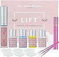 Nutronics Beauty Lash Lift Kit - Premium Home Lash Lift Kit, Eyelash Lifting & Perming, All In One Lash Lifting & Curling - Professional Results From Home With 6-12 Months Of Lifted Lashes Per Box
