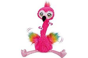Pets Alive ZURU 9522 Frankie The Funky Flamingo Battery-Powered Dancing Robotic Toy