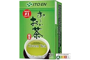 ‎ITO EN ITO EN Oi Ocha Green Tea – Ungesüßter grüner Tee aus Japan in Teebeuteln à 2 g (20 Stück pro Packung) – 1 x 40 g