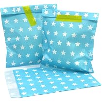 Frau WUNDERVoll Papiertüten – 25 Stück, 13x16,5 Cm, 45g Papier, Bunt, Für Candybar, Hochzeit & Kindergeburtstag