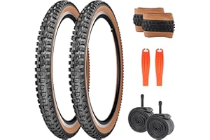 MEGHNA 26/27.5/29x2.3 MTB Allround Fahrradreifen Fahrradmantel 30TPI Faltreifen Decke 2XReifen+ 2xSchlauch+2xReifenheber