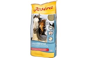JOSERA Joker Mineral (1 x 4 kg) | Nourriture pour Chevaux de qualité supérieure pour Toutes Les Races à Chaque étape de la Vie | Solution Totale optimale | Os et articulations Solides | Nourriture