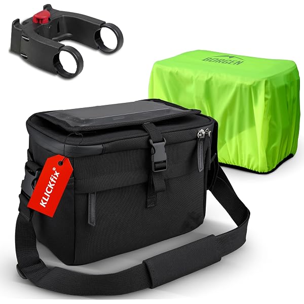 KLICKfix Lenkertasche Aventour Sport, schwarz, 30 x 15 x 21 cm, 0270AS Sport & Freizeit