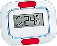 TFA Dostmann Digitales Kühl-Gefrierschrank-Thermometer, 30.1042, permanente Anzeige der Höchst-und Tiefstwerte