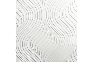 GRAHAM & BROWN Superfresco Paintable Pure White Durable Heavy Duty Wallpaper