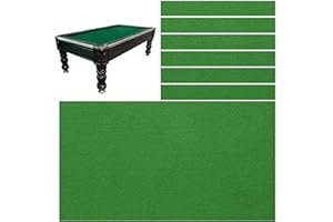 FUYAO Pool Table cloth Felt Replacement Kit,7ft/8ft/9ft/11ft Indoor Sports Game Durable Billiard Tabel Cloth Cover with 6 Bottom Cloth for A Variety Of Games Snooker