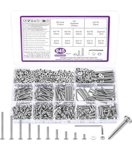 Bulloni Zincati Classe 4.8 Con Dado - 8x15 Mm, Confezione Da 100 Pezzi Per Scaffali E Riparazioni - Foto 9