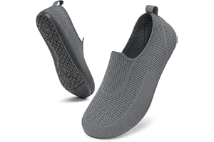 KOWAYI Męskie kapcie damskie wsuwane kapcie domowe buty na bose stopy kapcie domowe oddychające lekkie dzianinowe kapcie podróżne unisex