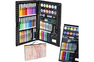 Iso Trade -Art Set for Painting 86 sztuk + Suitcase 9173 farby, wielokolorowe, 33,5/3,5/27 cm