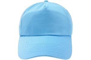 4sold Casquette Unisexe Broderie Coton Baseball Cap GarçOns Filles Snapback Hip Hop Flat Hat Bonnet