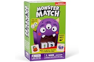 Exploding Kittens Monster Match – Matching Dice for Kids Ages 4+– 2-6 Players – Fun Family Night - Creative Kid Play