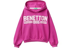 United Colors of Benetton Felpa con Cappuccio Bambine e Ragazze