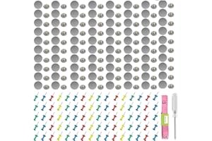 SHJOEE 80 Pezzi Vite per Riparazione Tetto Auto Pulsante per strumento di riparazione Fibbia per tetto auto Spillo a pressione Fibbia per tetto auto fissa per rivetti per tetto auto Decorazione