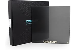 Creality Ender Glasbett, einfache Aufnahme, starke Haftung, schöne Oberfläche, ultradünne Ebenheit, geeignet für Ender5/5s/Ender-3/V2/3 Pro/3S 235x235x0.15mm