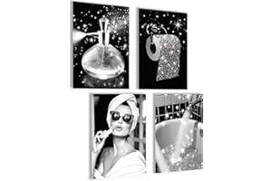 Mojoliving Images et Posters Décoratifs pour Salle de Bain et Toilettes - Décoration Murale