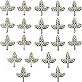 EpoojaCart - Silver-Coated Bilva Patralu - Bilva Patralu - Silver Bael leaf - Bael Leaves for Shiva Pooja (108)