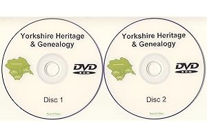 PREMIUM PRO PRODUCTS Yorkshire Genealogy DVD-ROM 2 Disc Set of PDF eBooks Heritage Family Tree Software Ancestry