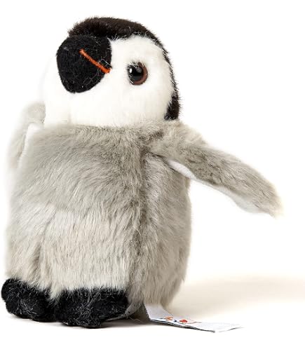 Wild Republic Ecokins Mini Kaiserpinguin-Küken – Nachhaltiges Kuscheltier Aus Recycelten PET-Flaschen | 20 Cm, Für Babys & Kinder