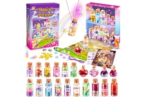 STFITOH Craft Kits for Kids Age 7 8 9 10 11,Potion Making Kit Children 6-11 Year Old Girl Gifts for 8-10 Year Old Girl Toys Age 6-12 Magical Potion Toys for 6-12 Year Old Girls Potions Kit for Kids Fairy Toys