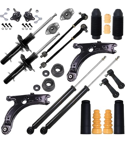 Set Of 4 Gas Shock Absorbers – Front & Rear For VW BORA (1J) 1997-2005 – Drexler Branded