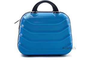 R.Leone Borsetta Rigida Beauty case in ABS 2026 (Azzurro scuro, XS Beauty case)
