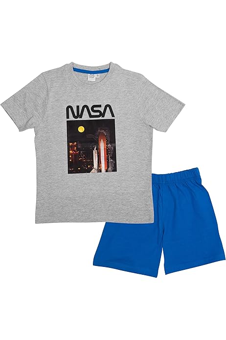 NASA Jungen Schlafanzug - Astronauten Pyjama Größe 134-164