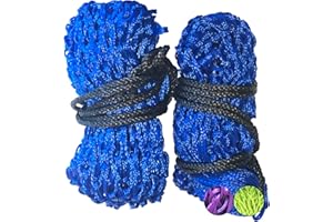 B LIVING Small Hole Hay Nets For Horses - 2 x Steady Feeder Multipack For Greedy Horses 0.8 Inch Small Holes. Dasiy Equestrian Hay Feeder Horse Equipment, Haylage Nets For Horses & Haynet Horse Accessories
