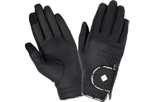 LeMieux Unisex Classic Leather Riding Gloves - Breathable - Touch Screen Compatible