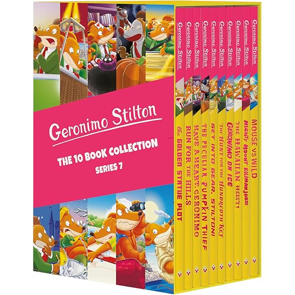 Geronimo Stilton Series 5 Childrens Collection 10 Books Box Set