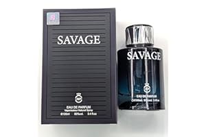 GENERIC SAVAGE Eau de Parfum for Men, 100 ml Natural Spray, Long Lasting Floral Scent, Unisex Fragrance with Bergamot and Pepper Notes