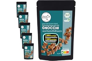 ‎LOWCA LOWER CARB KARTOFFELPRODUKTE | stark kohlenhydratreduziert | kalorienreduziert | protein- und ballaststoffreich | bio (6x Gnocchi)