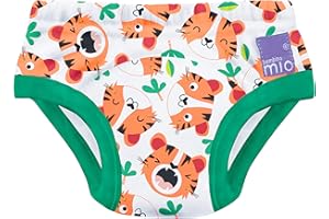 Bambino Mio, wiederverwendbare Töpfchen-Trainingshose für Jungen und Mädchen, Tigerisch Gut, 2-3 Jahre