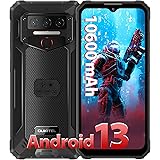 OUKITEL WP23 Rugged Smartphone Android 13, 10600mAh 7GB+64GB/1TB, 6.52" Schermo, 13MP + 5MP Fotocamera, Dual 4G SIM/Face ID/N